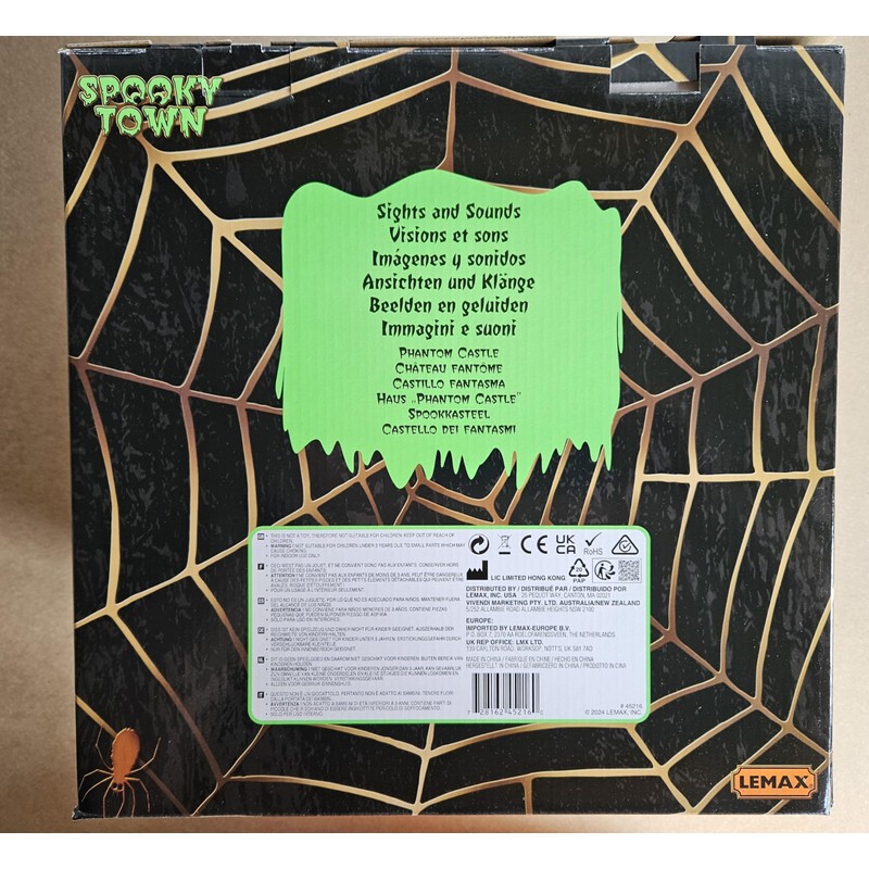 Lemax Phantom Castle, with 4.5V Adaptor #45216