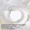 Lanqueen Something Blue for Bride to Be Gifts Bracelet Bridal
