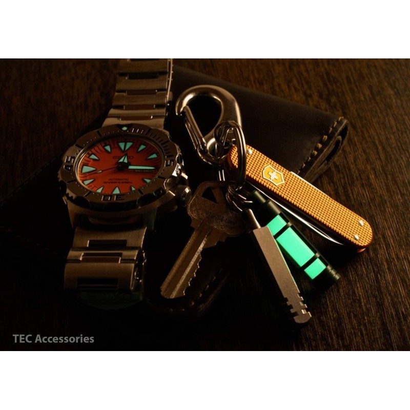 TEC Accessories - Embrite Glow Fob - Black Anodized Aluminum