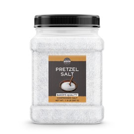 Birch & Meadow Delicious Pretzel Salt Powder, Coarse Food-Grade, Natural Compressed Salt (30.4 Ounce)