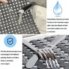 aghoer PVC Sink Mat for Kitchen Sink - Grey 30