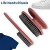 ABuYanOIn Durable ABS Shoe Brush Set - with Handle for
