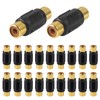 AEDIKO 20pcs RCA Female Coupler RCA Female to Female Audio