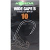Korda Hybrid Wide Gape Barbless Size 10