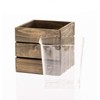 Clear Plastic Liners for Wood Boxes (4”x 4.75”) l Inserts