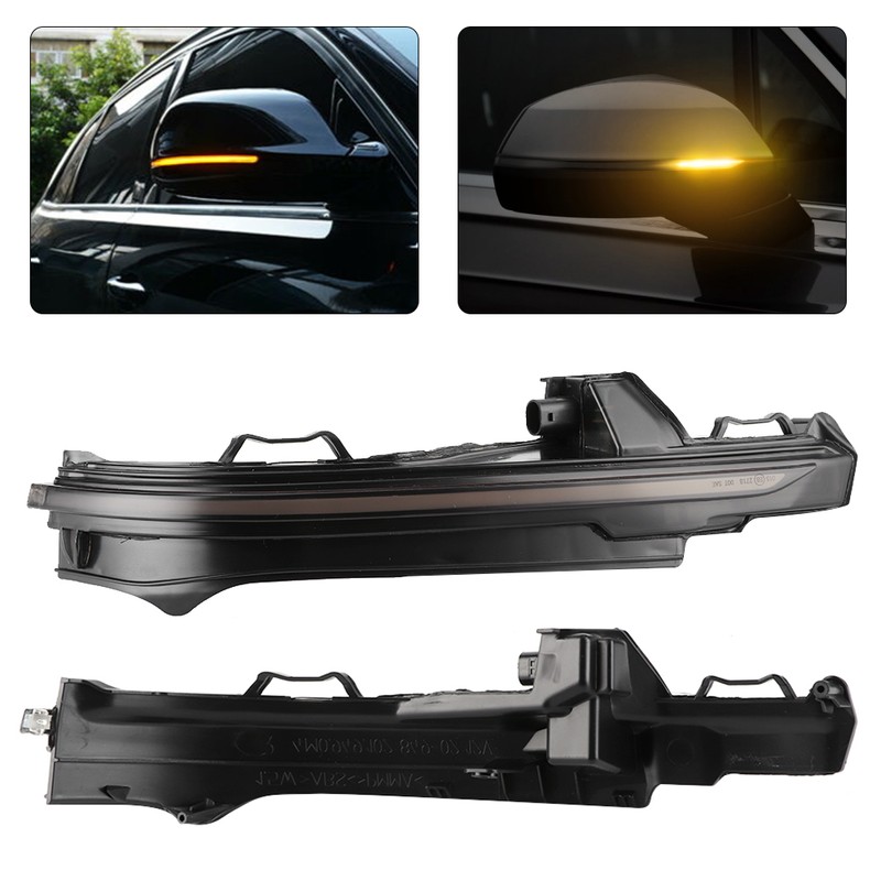 12V 1.5W LED Dynamic Sequential Blink Exterior Side Mirror Indicator
