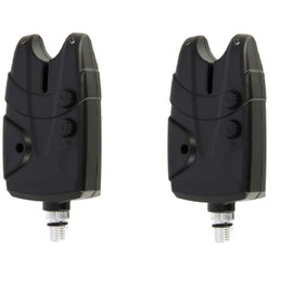 Pack of 2 bite alarms with volume and tone control