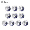 sourcing map Hex Lock Nuts - M12 x 1.75mm 304