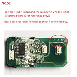 MechanMagic Key Fob Remote Replacement Fits for Toyota 4RUNNER 2010 2011 2012 2013 2014 2015 2016 2017 2018 2019/PRIUS/PRIUS C 2010-2015/VENZA HYQ14ACX Keyless Entry Remote Control 89904-47230