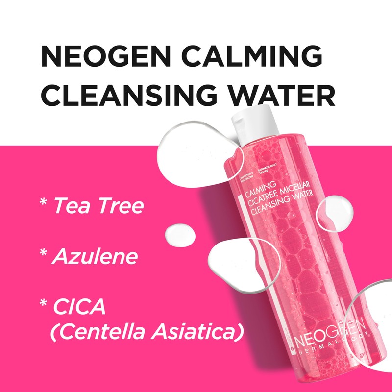 DERMALOGY by NEOGENLAB NEOGEN Calming Cleansing Water Cica Tree Micellar
