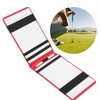 Golf Scorecard Holder PU Leather Scoring Book Golf Score Card