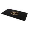 Au-TOMOTIVE GOLD Logo License Plate for Toyota (Gold on Black)