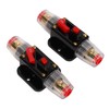 12‑24V Inline Circuit Breaker with Manual Reset Fuse Holder Battery