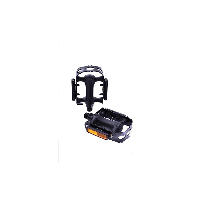 VP BLACK SATIN CAGE RESIN STEEL BLACK CITY MTB, RACE