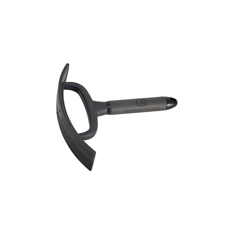 Coldstream Faux Leather Sweat Scraper Charcoal/Black - 21cm