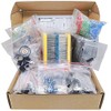 Mega Electronic Components Electrical Engineering Assortment Kit, Capacitor, Electricity, Resistors,