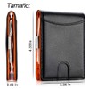 Hombre Carteras de Cuero con Money Clip Lumbor37 Cartera para