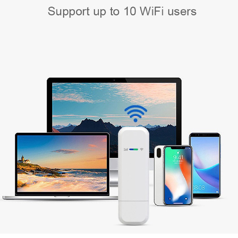 LDW931 4G LTE USB WiFi Modem with SIM Card Slot