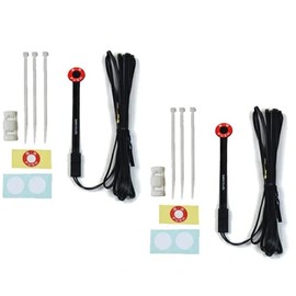 Quick Quick QST-110 2-Piece Set Quick Touch Sliding Door Opening Button Opening and Closing Sliding Door from Rear Seat with One Button Set of 2 for Both Sides, For Toyota 200 Series, Hiace 80 Series,