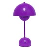 Simple Designs LD1069-PRP 11.8" Mushroom Magic Dimming LED Touch Stick