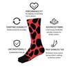 SnuYucto Funny Toe Socks, 3 Pairs, Novelty Crew Socks for