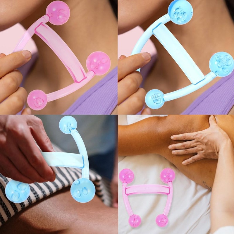 DeaHea 2 Pack Full Body Massage Tool Manual Handheld Massager