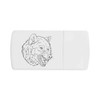 'Snarling Wolf Head' Pill Box with Tablet Splitter (PI00034295)