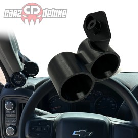CARZDELUXE Dual gauge pod mount for 2019-2025 Chevy Silverado 1500 2500 3500 Sierra pillar
