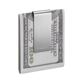 VULKIT Money Clip Stainless Steel Cash Holder EDC Accessories Men's Money Clips