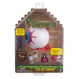 Terraria Deluxe Boss Pack: Eye of Cthulhu Boss Action Figure with Accessories