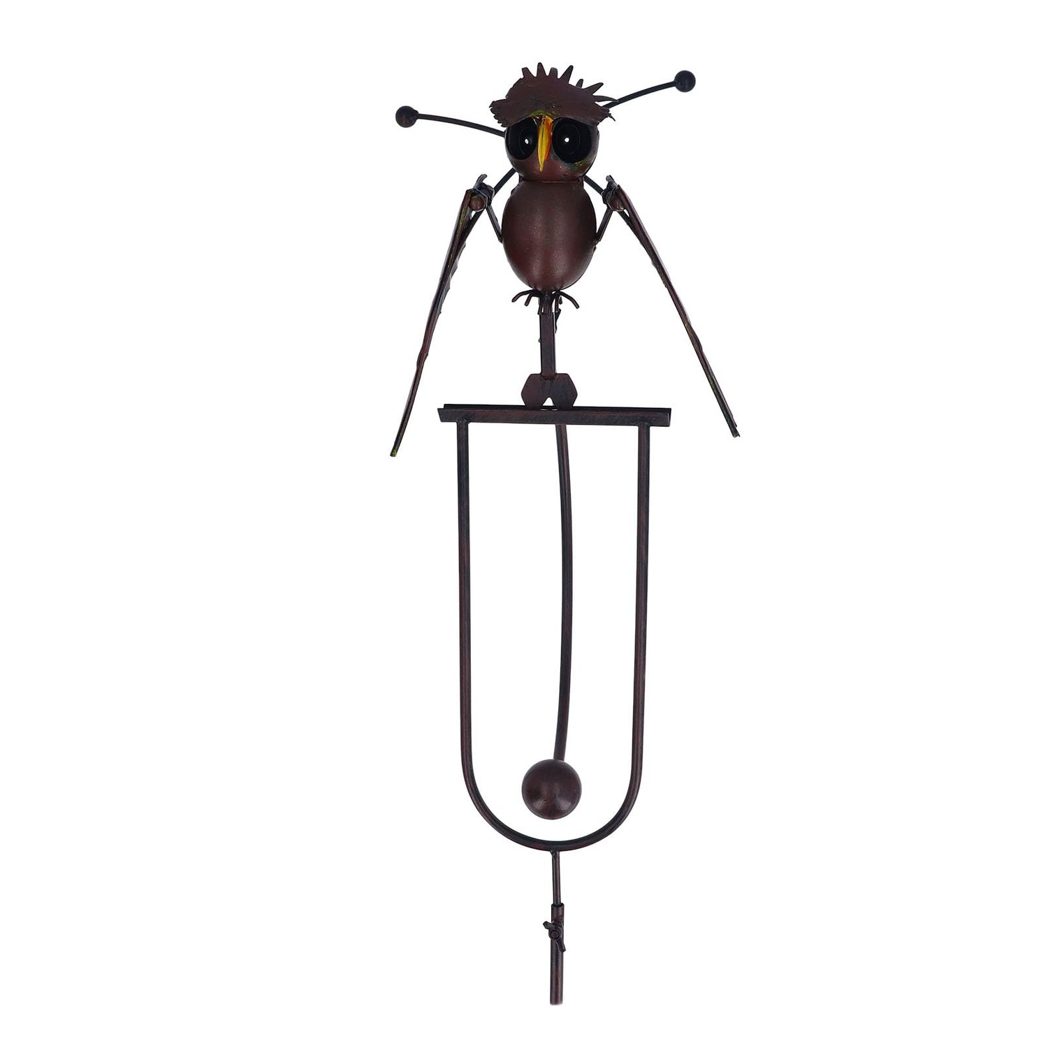 Balancing Bird Garden Rocker, Wind Spinners for Rocking Owl Statue ...