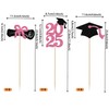 12 PCS 2025 Graduation Centerpiece Sticks Double Sided Glitter Class