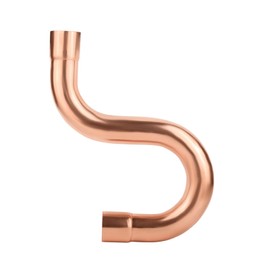 1-Pack EFIELD 3/4-Inch Copper Suction Line P-Trap, C x C Sweat Connection, LF Copper Fitting (3/4"X3/4"),(COPPER113)