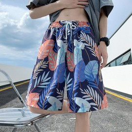Men's Beachwear Board Shorts Swim Trunks Beach Shorts TK22 2XL/White 5ea