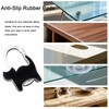KUNHEHO Purse Hook for Table Butterfly and Cat Design Foldable