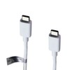 PureGear 6 ft. USB-C to USB-C Charging and Data Sync Cable - White