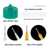41pcs Precision Applicator Caps Set, Precision Tip Applicator Caps for