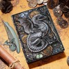 LaVenty Vintage Dragon DND Notebook Dragon Paper Notepad Hardcover A5