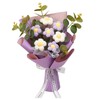 Fenteer Crochet Flower Bouquet Already Made Hand Woven Bouquet Mother