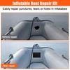 Gejoy Inflatable Boat Repair Kit Include 3 x PVC Patch,