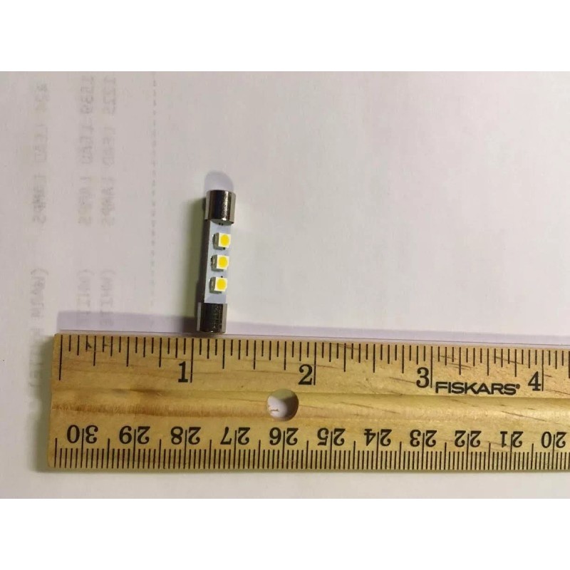 (3) LED 8V METER LAMPS STR-7065 STR-7065A (COLOR CHOICE )