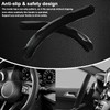 Carbon Fiber Steering Wheel Cover, Snap on Car Steering Wheel