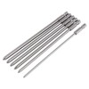 6-Piece Phillips Screwdriver Long Bits 150 mm 1/4 Inch Magnetic
