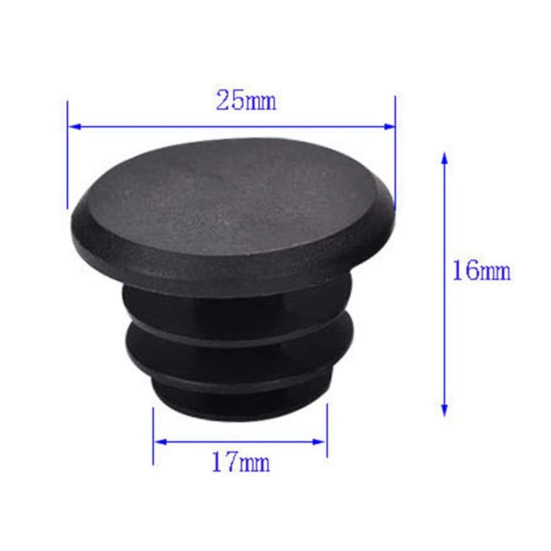Bruafsir 50Pcs Mountain Bike Bar Plugs Road Bicycle Handlebar End