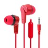 UrbanX Set of 4 R2 Wired in-Ear Headphones with Mic