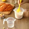 2PCS Measuring Cups, MONGSEW Plastic Liquid Measuring Cup for Liquids,