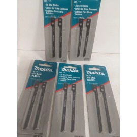 Makita 5 Packs Of 2 MAKITA 792214-2-2A No. 17 Jigsaw Blades 14 Teeth Per Inch TPI