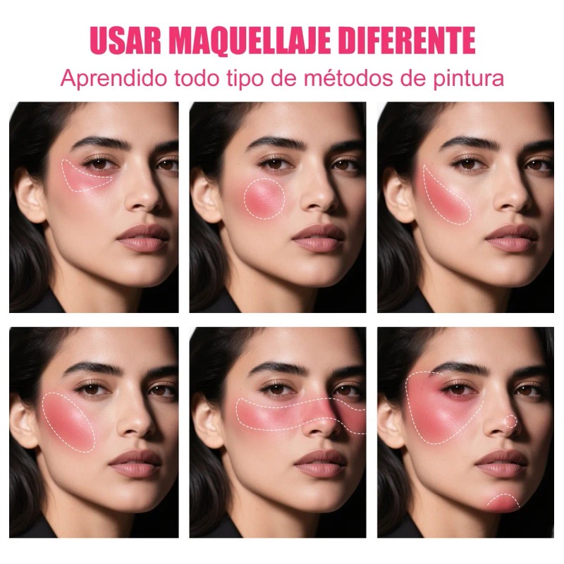 Blush Stick Textura Mate Versátil Y Multiusos
