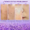Cybase Maquillaje Polvo Compacto Matte Con Espejo Lavanda La