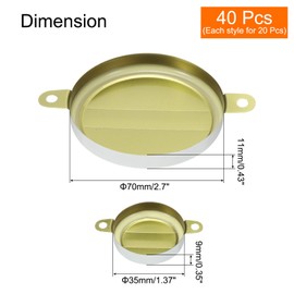 uxcell 20Sets Bung Caps, Drum Bung Plug, Galvanized Bung Plug, White Bung Caps with Silicone Seals Rings for 55 Gallon Drum, Oil Drum, Gas Tank and Fuel Tank